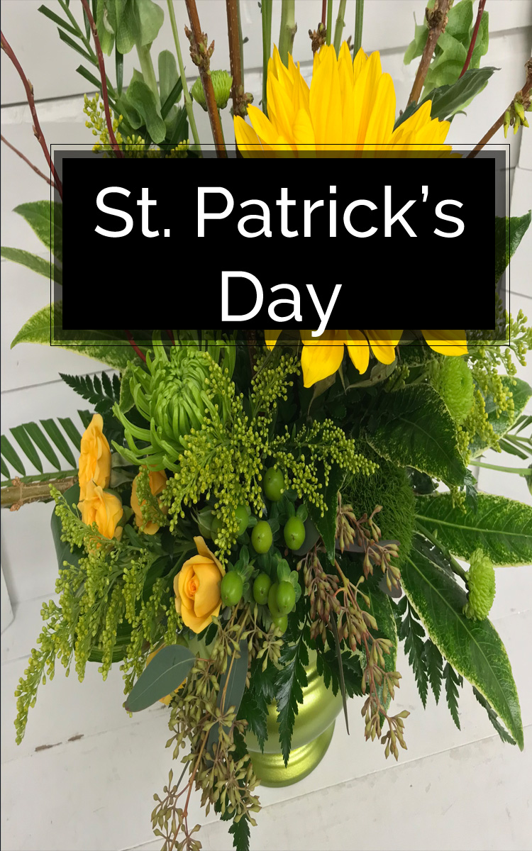 St. Patrick's Day Flowers