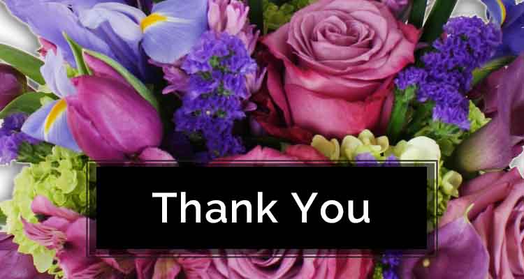 Thank You Flowers